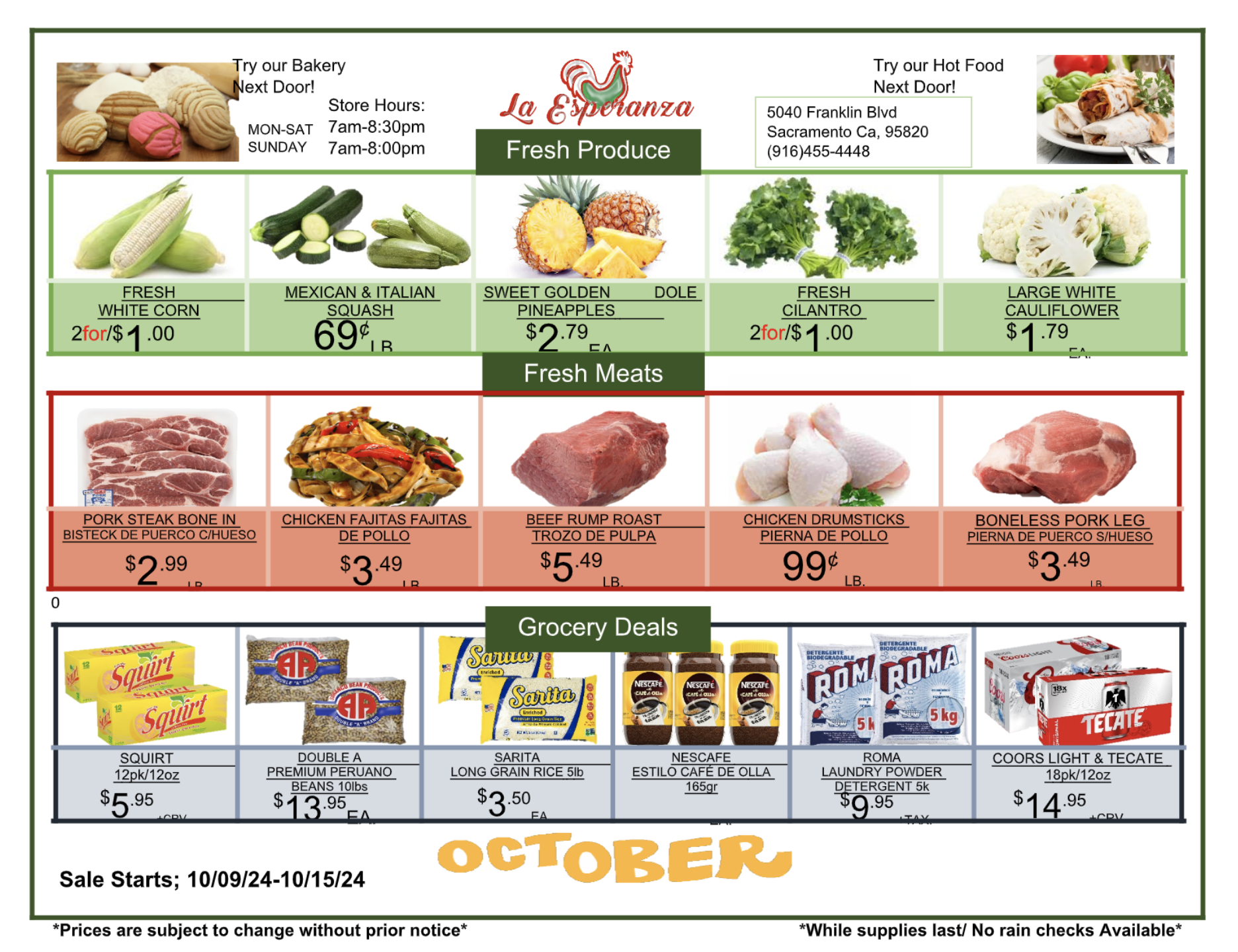 Weekly Ad 10.9-10.15 2024